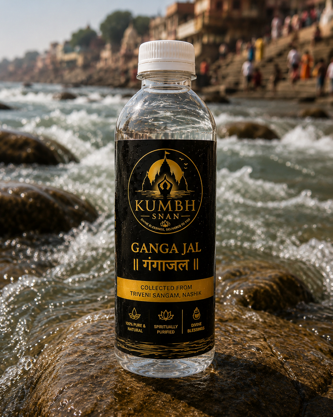 Ganga Jal bottle — view 2