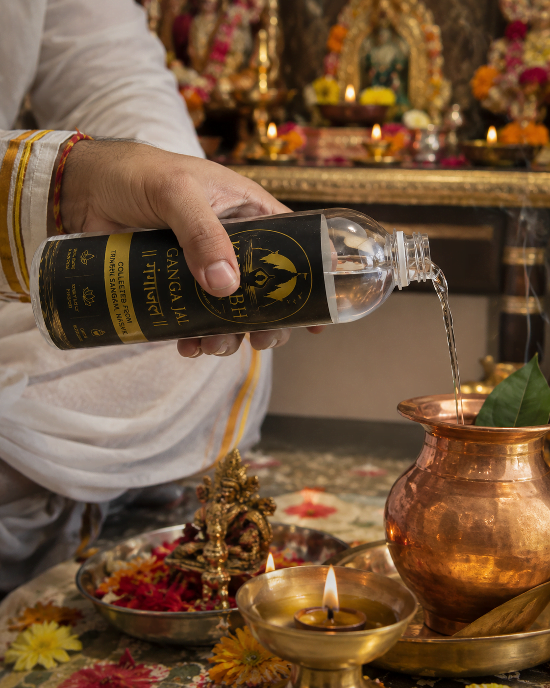 Ganga Jal bottle — view 3